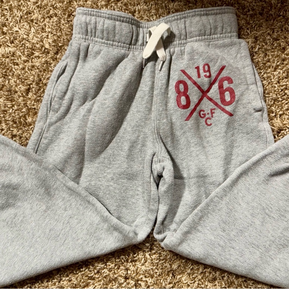 Gray Kids Sweatpants